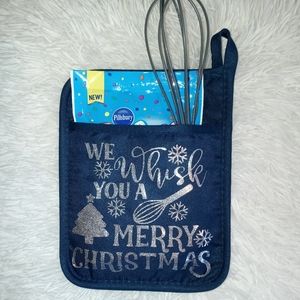 Handmade Christmas ovenmit gift set